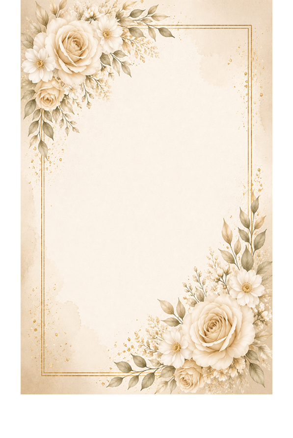 Floral – Champagne