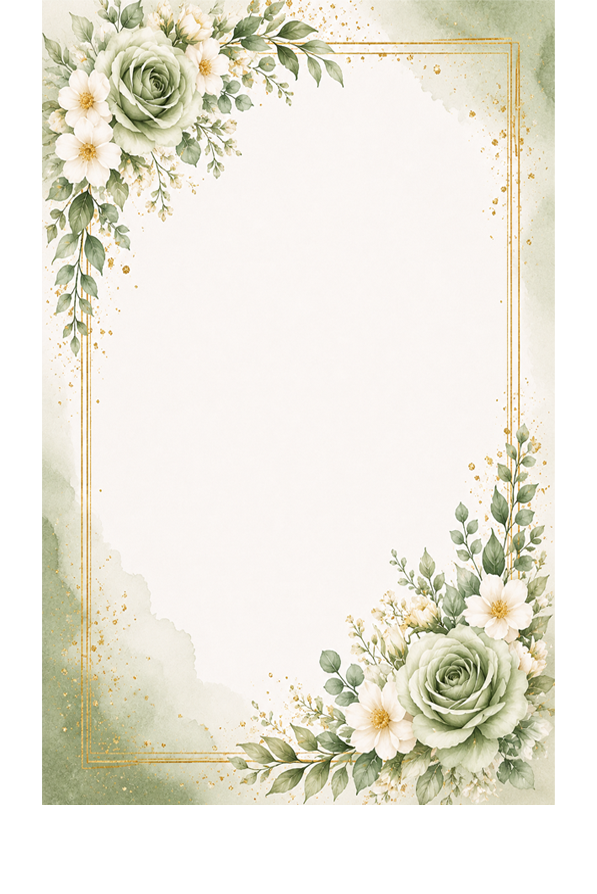 Floral – Sage Green
