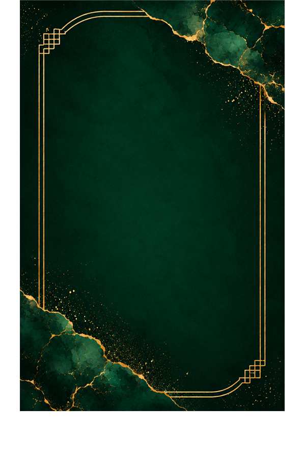 Luxury Dark – Emerald Gold
