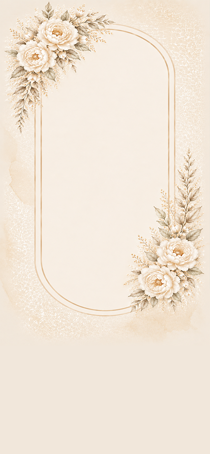 Floral Arch – Champagne