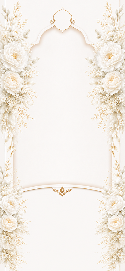 Floral – Pearl White Gold